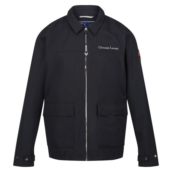 Regatta Mens Christian Lacroix Ramatuelle Waterproof Jacket / Black
